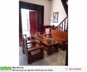 Nhà mê ốp gỗ cực đẹp hẻm Giải Phóng Tân Thành