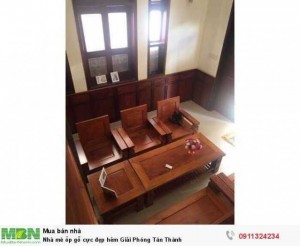 Nhà mê ốp gỗ cực đẹp hẻm Giải Phóng Tân Thành