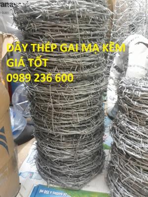 Báo giá dây thép gai mạ kẽm, dây gai tôn năm 2019