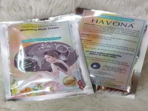 Kem Tắm Trắng Havona Than Bùn Khoáng