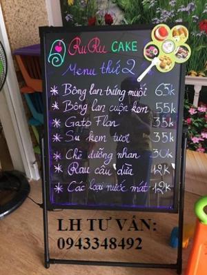 bảng huỳnh quang viết tay