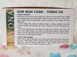 Kem Ngừa Mụn Thâm Trắng Da Havona Ngọc Trai New