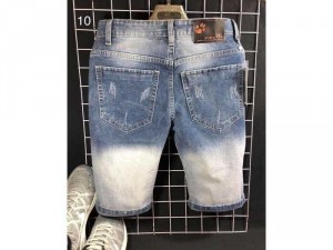 Quần short jeans nam cao cấp rách wax