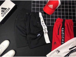 Quần short nam adidas sọc dây kéo 2 bên