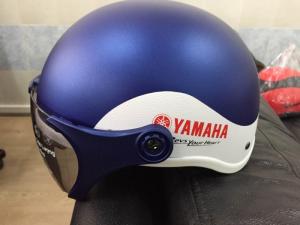 mũ bảo hiểm yamaha có kính sơn nhám cao cấp