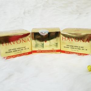 Kem Dưỡng Trắng Mặt Havona Collagen Không Dị Ứng Spf30