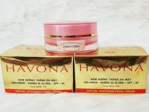 Kem Dưỡng Trắng Mặt Havona Collagen Không Dị Ứng Spf30