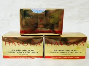 Kem Dưỡng Trắng Mặt Havona Collagen Không Dị Ứng Spf30