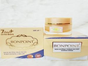 Kem Dưỡng Trắng Da Bonpoint 7Days Extra White Chống Nắng Cao Cấp