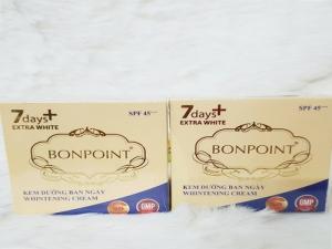 Kem Dưỡng Trắng Da Bonpoint 7Days Extra White Chống Nắng Cao Cấp