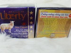 Kem Dưỡng Trắng Da Nhau Thai Cừu Liberty ( Ngày Và Đêm )