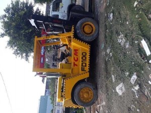 Thanh lý xe nâng TCM FD100Z3 10 tấn