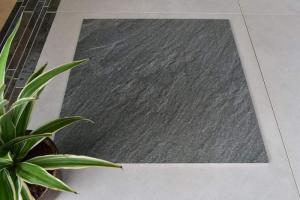Gạch 60x60 Giả Đá Màu Đen