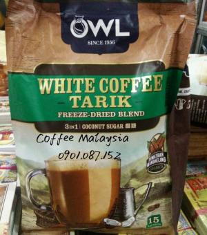 Cà phê trắng - OWL White Coffee Đường Dừa