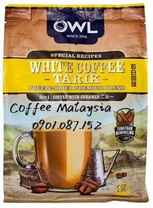 Cà phê trắng - OWL White Coffee creamer không đường
