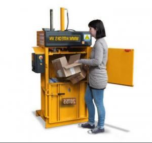 Máy ép rác thành kiện, loại nhỏ mini, Du