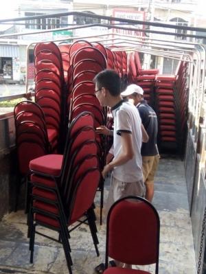 Cung cấp 600 ghế khánh thành sân bay cam rang 2018