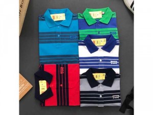 Áo thun nam xuất khẩu cao cấp Levis sọc ngang cổ bẻ