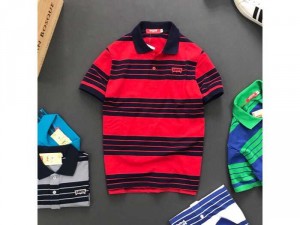 Áo thun nam xuất khẩu cao cấp Levis sọc ngang cổ bẻ
