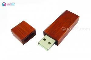 USB gỗ khắc laser theo yêu cầu