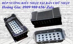 Lò nướng gang chữ nhât 24x11