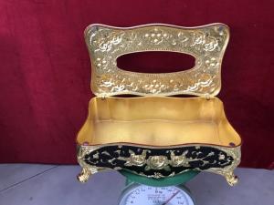 Hộp giấy bằng đồng cao cấp