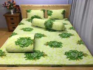 Drap hoa hồng thun hàn quốc đủ size