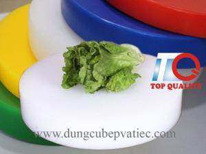 Thớt nhựa tròn công nghiệp 4 màu