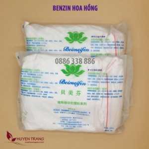 Bột Mặt Nạ Benzin hoa hồng trắng da đặc trị nhăn