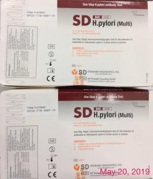 Xét nghiệm chuẩn hóa viêm dạ dày SD BIOLINE H.pylori