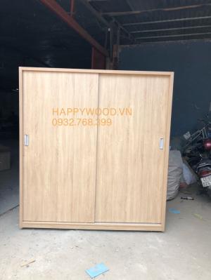 tủ quần áo m8 x 2m cửa lùa giá tai xưởng