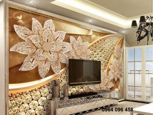 hình ảnh tranh 3d trang trí phòng khách