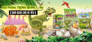 Đậu phộng Chocoplus Trứng Khủng Long Tân Tân hộp 38g