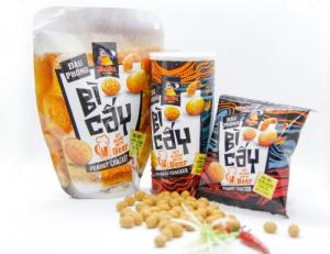 Đậu phộng Bì Cấy Tân Tân gói ly 80g