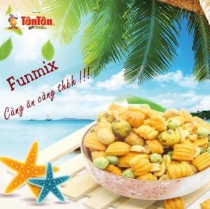Snack và đậu thập cẩm Tân Tân 200g