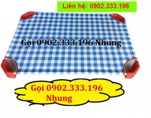 bán sỉ giường ngủ mẫu giáo, bán sỉ giường ngủ mầm non mới 100%
