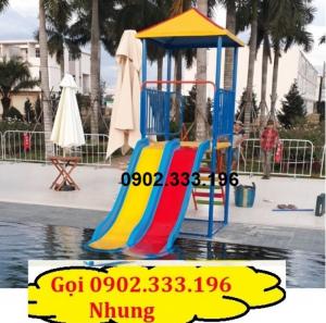 Bán cầu trượt cho quán ăn, cầu trượt cho bé ngoài trời giá rẻ