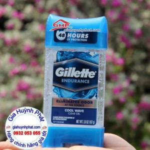 Lăn khử mùi nam Gillette Endurance Cool Wave gel xách tay mỹ