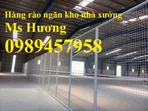 Sản xuất hàng rào công nghiệp, hàng rào phi 4, hàng rào nhà xưởng