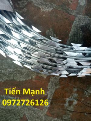 Dây thép gai hình dao mạ kẽm