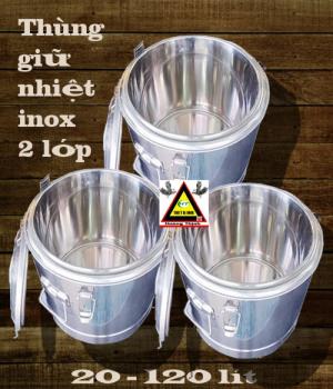 Thùng cách nhiệt- thùng inox giữ nhiệt-thùng đựng đá