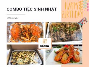 Combo đặt tiệc sinh nhật tại nhà Bình Thạnh - Ẩm thực MKnow