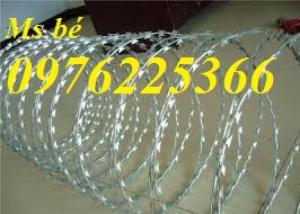 Dây thép gai mạ kẽm hình dao chống trộm giá rẻ nhất