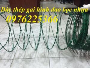 Dây thép gai mạ kẽm hình dao chống trộm giá rẻ nhất