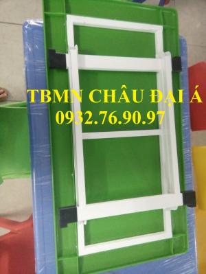 Bàn Nhựa Đúc Chân Gập Nhập Khẩu Giá Siêu Rẻ