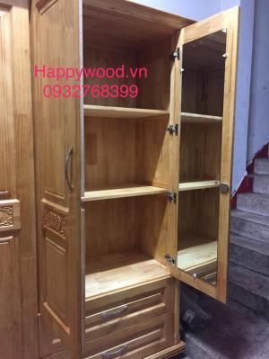 Tủ Áo Gỗ Thông Tự Nhiên , Miễn Phí Giao Hàng Nội Thành