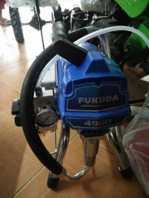 Máy phun sơn Nhật Bản Fukuda 4900 giá siêu rẻ, dùng cho nhà dân,công trình,phun được sơn 2 thành phần