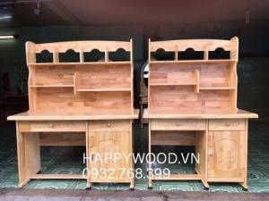 Bàn Học Sinh 1m2 Gỗ Thông , Miễn Phí Vận Chuyển Nội Thành .