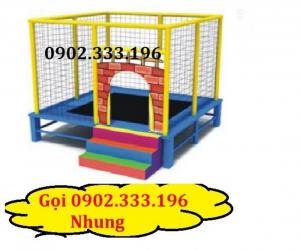 Bạt sàn nhún lò xo, bạt sàn nhún nhún cao cấp, bạt sàn nhún khu vui chơi