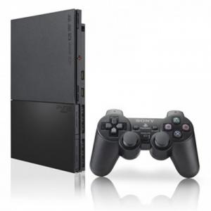 Máy game ps2 ổ cứng slim - HDD tặng 5 đĩa game và save (cho thuê)